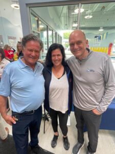 Stew Leonard, Ailene Tisser and Rowdy Gaines